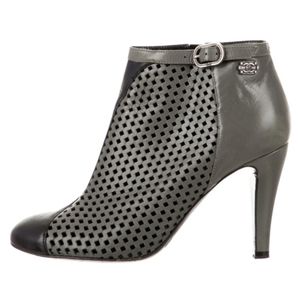 Authentic Chanel Perforated Booties